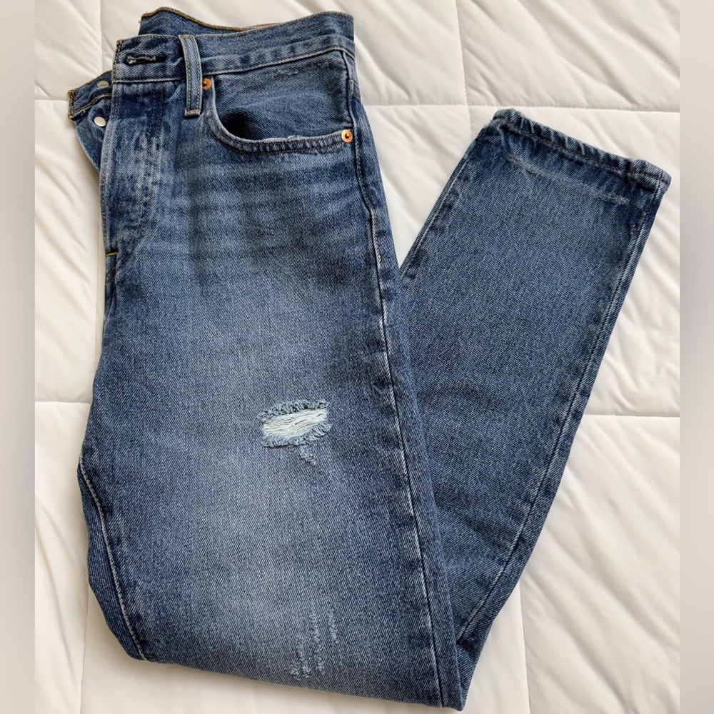 Levi's Women’s 501 S Classic Blue Denim Jeans